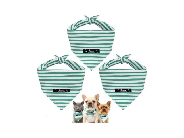 3pcs Dog Bandanas Durable Dog Bandanas For Boy Girl…