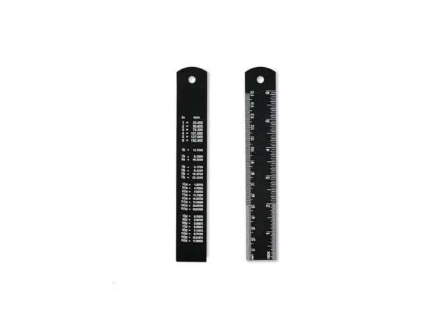 2-pack 6 Inch Metal Ruler Set 150mm Straight Edge… Code