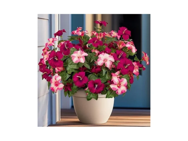 Brlita 19 Inch Artificial Flowers For Outdoor… Code