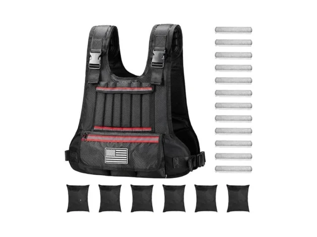 Gtruips Weighted Vest For Men 20lbs Adjustable… Code
