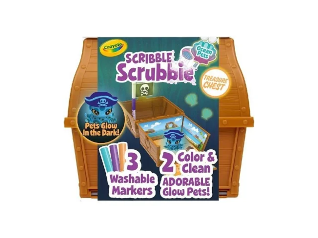 Crayola Scribble Scrubbie Pets Glow Ocean Playset… Coupon