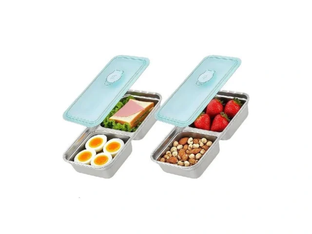 Stainless Steel Snack Containers 2 Pack Grab And Go… Code