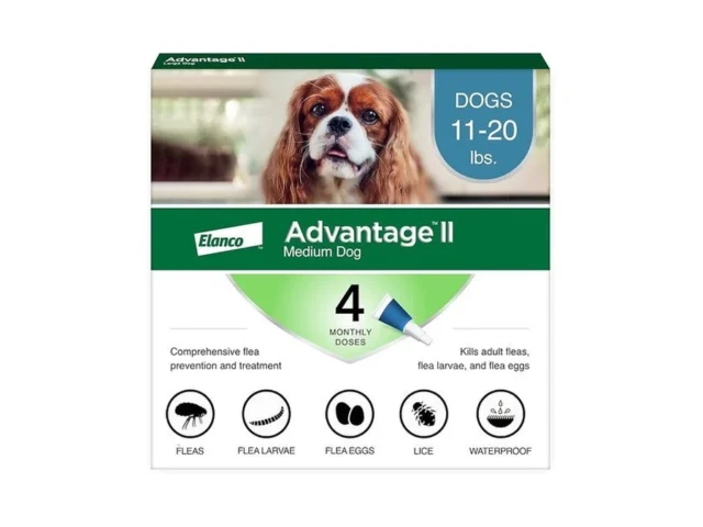 Advantage Ii Medium Dog Vet-recommended Flea… Coupon