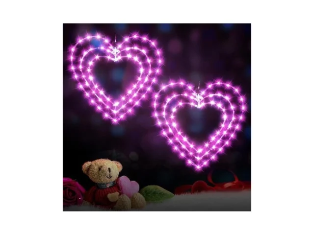 Illuminew 2 Pack Valentine S Day Heart Window… Coupon