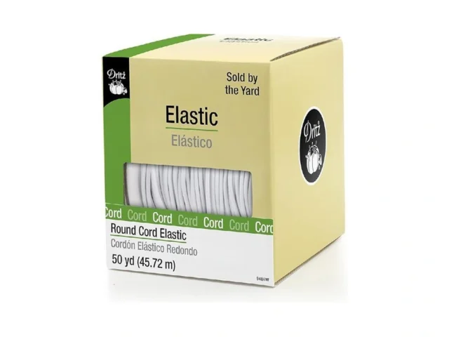 Dritz 9486w Round Cord Elastic White 50-yard Coupon