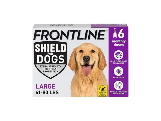 Frontline Shield Flea Tick Treatment For Large Dogs…