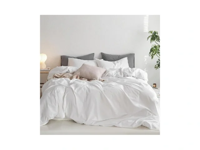 Moomee Twin Duvet Cover Set 100 Washed Cotton Linen…