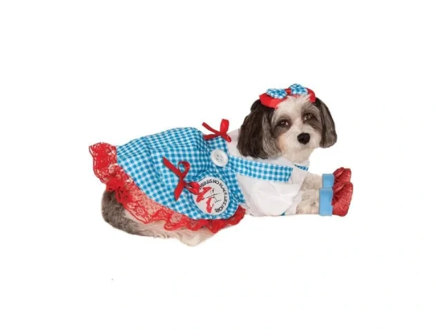 The Wizard Of Oz Dorothy Pet Costume For For Dogs… Coupon