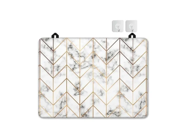 Gold Geometric Lines Stove Top Cover For Electric… Coupon