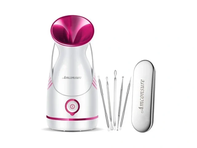 Amconsure Facial Steamer – Nano Ionic Face Steamer… Code