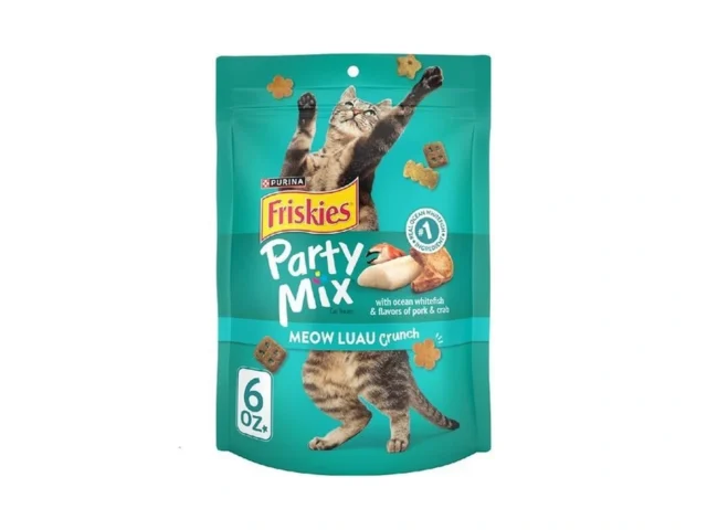 Purina Friskies Cat Treats Party Mix Meow Luau… Coupon