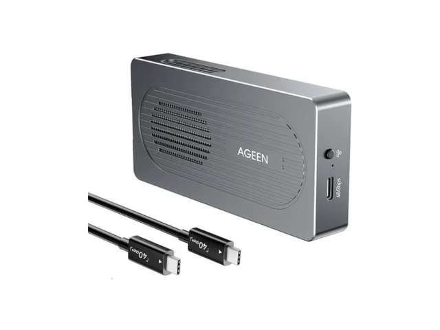 Ageen 40gbps M 2 Nvme Ssd Enclosure With Cooling… Code