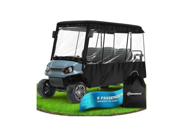Moveland 6 Passenger Golf Cart Driving Enclosure -… Coupon