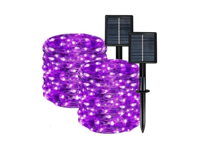 Solar String Lights Outdoor Waterproof 2 Pack Total… Code