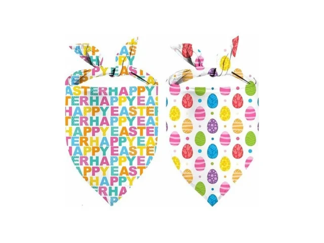 Easter Dog Bandana 2 Pack Adjustable Holiday Party… Code