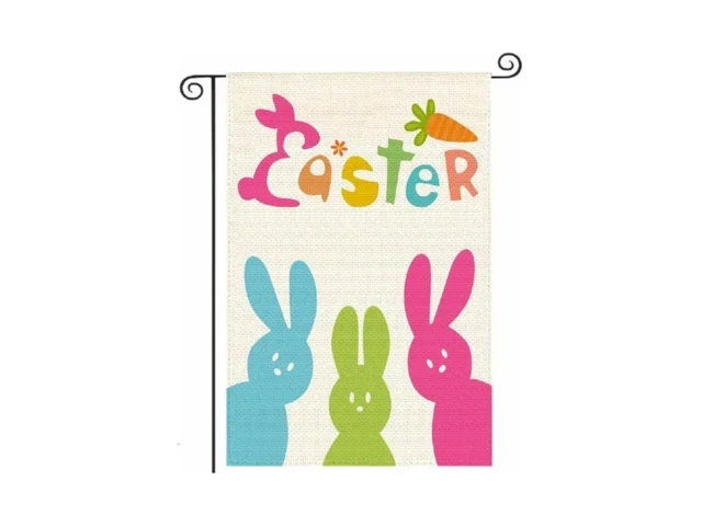 Easter Garden Flag 12×18 Inch Double Sided Easter… Code