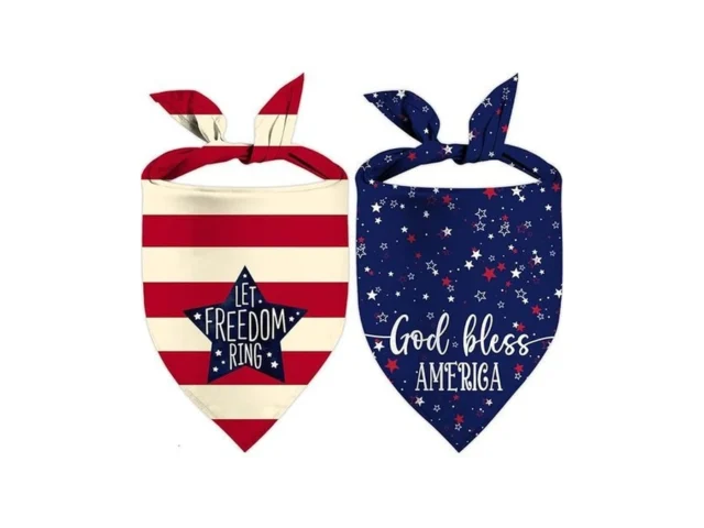 4th Of July Dog Bandanas Patriotic Party Pet… Code