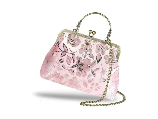 Abuyall Floral Top Handle Handbag Chain Strap Women… Code