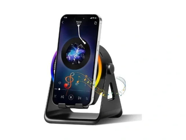 Cawinii Wireless Induction Bluetooth Speaker 4-in-1… Code