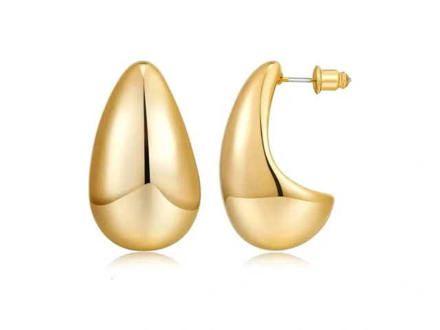 Nepuloy Big Waterdrop Statement Drop Earrings For… Code