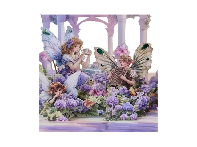 Yulijiji Pop Up Fairy Garden Birthday Card With… Code