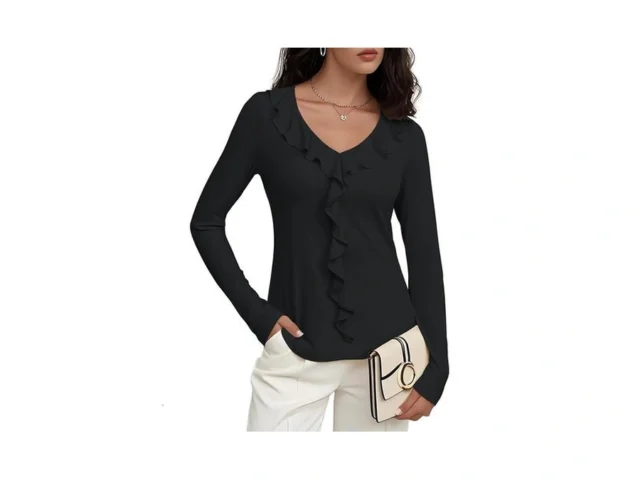Meetrendi Women S Long Sleeve Shirts Dressy Casual… Code