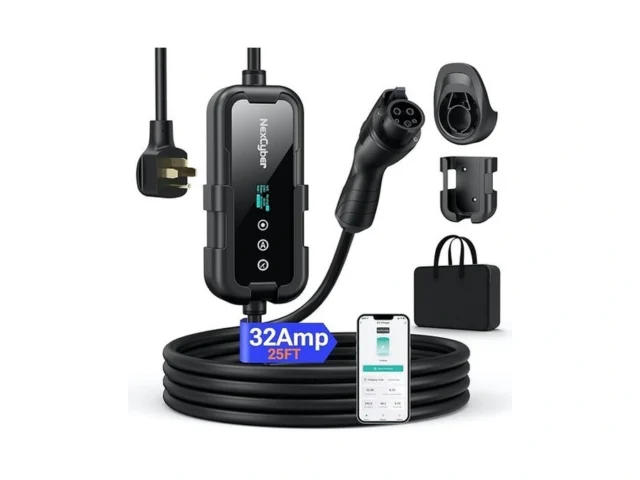 Nexcyber Level 2 Ev Charger 32amp With Wifi App… Code