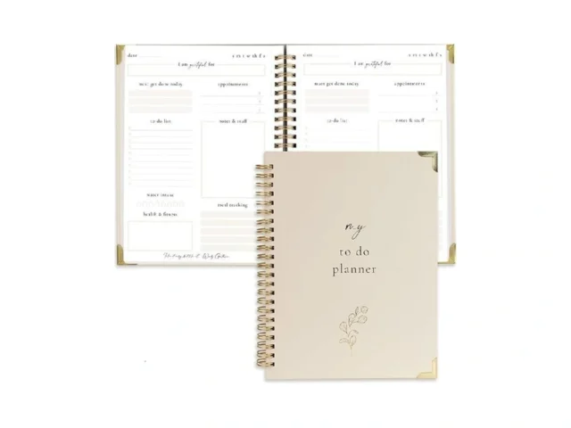 Beautiful To Do List Notebook – Aesthetic Daily… Coupon