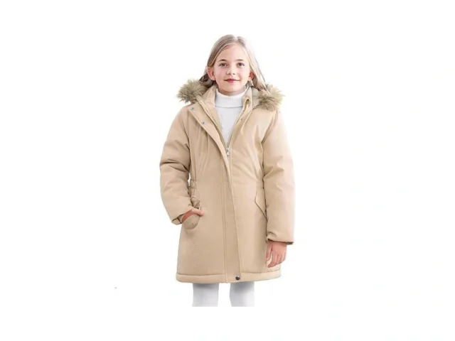 Xmwealthy Girls Winter Long Coat Kids Warm Puffer… Code