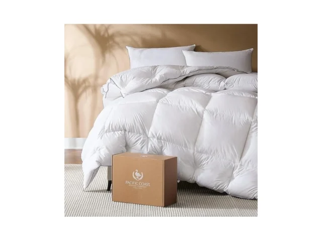 Pacific Coast Twin Comforter Filled With White… Coupon