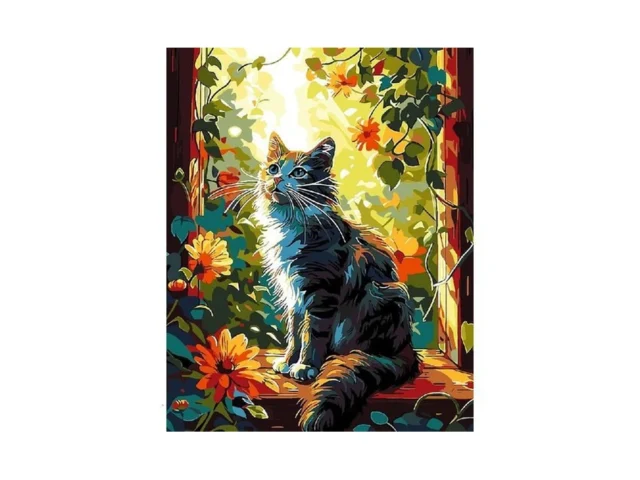 Ztotz Cat Paint By Numbers Kit For Adults Animal… Code