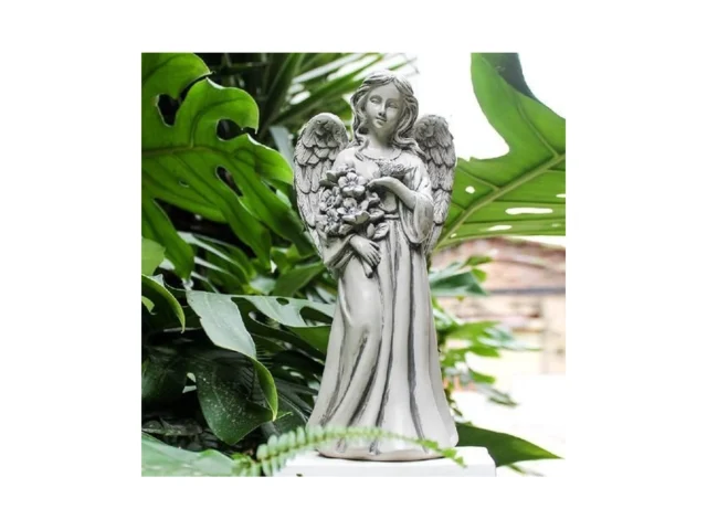 Rezpuao Solar Angel Statue For Outdoor Angel… Code