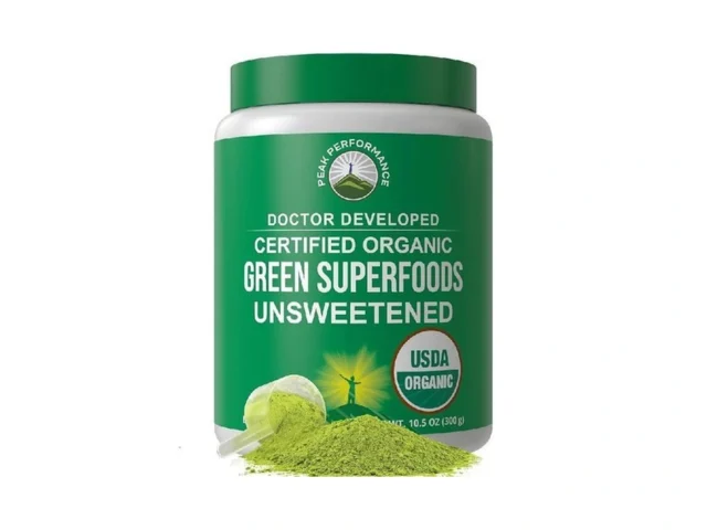 Peak Performance Unsweetened Organic Greens… Coupon
