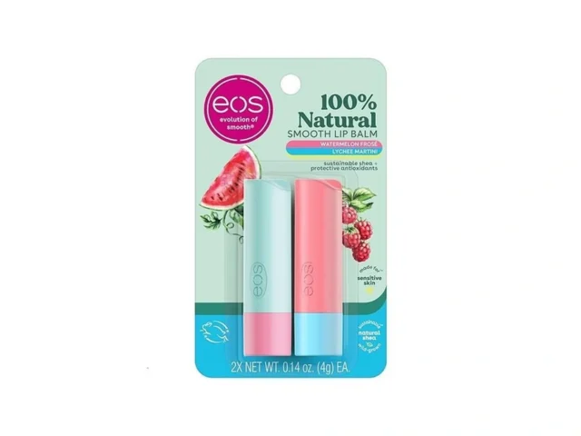 Eos 100 Natural Lip Balm Sticks – Watermelon Frosé… Coupon