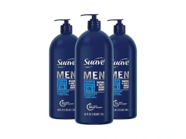 Suave Men Shampoo And Conditioner 2 In 1 Ocean… Coupon