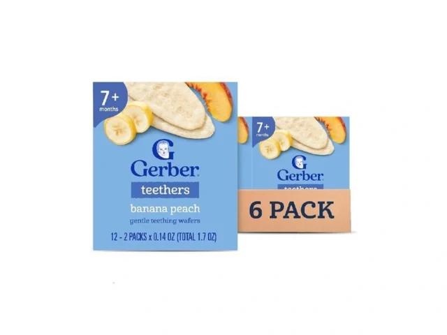 Gerber Snacks For Baby Teethers Gentle Teething… Coupon