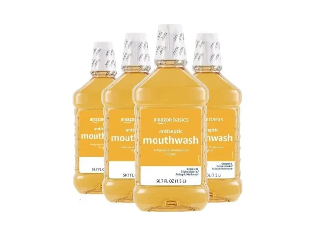 Amazon Basics Antiseptic Mouthwash Original Flavor… Coupon