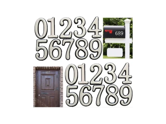 Mailbox Numbers For Outside Monncha House Numbers… Code