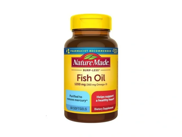 Nature Made Burp Less Fish Oil Omega 3 Supplements… Coupon