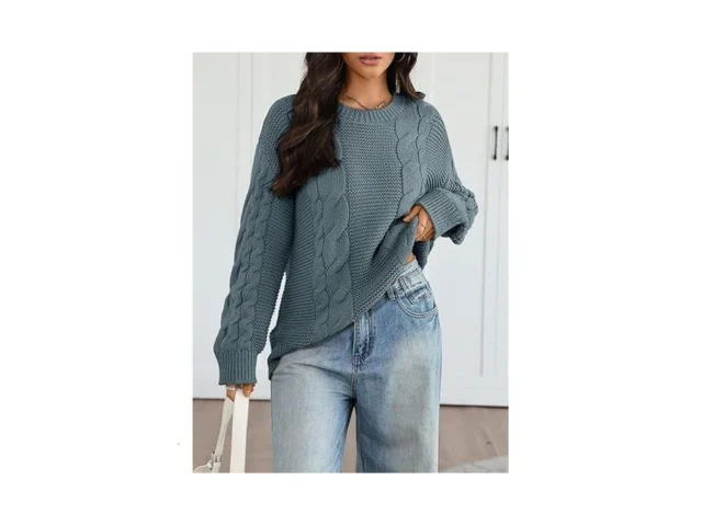 Trendy Queen Oversized Sweaters Womens 2026 Fall… Code