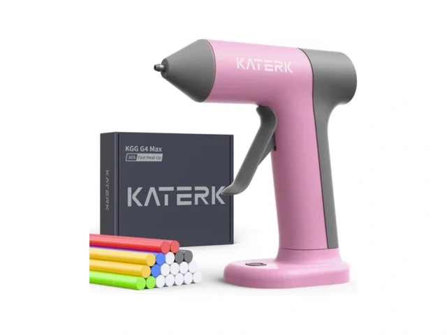 Katerk Cordless Hot Glue Gun Kit 30s Fast Heating… Code