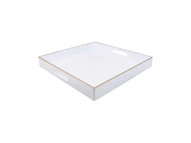 Spsyrine Decorative Tray 13 Plastic Square Coffee… Code