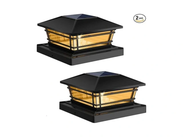 Kipeini Solar Post Cap Lights Outdoor 2pack Led… Code