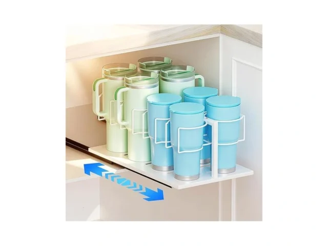 Vei Mia Water Bottle Organizer For Cup Pull Out… Code