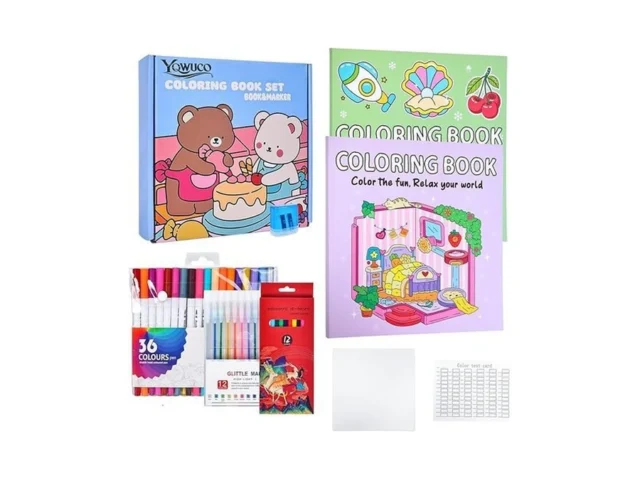 Yqwuco Coloring Book Set For Adults Cute Coloring… Code
