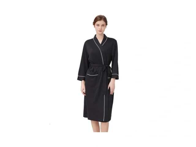 Yoipnef Womens Lightweight Robe Knit Kimono Robe… Code