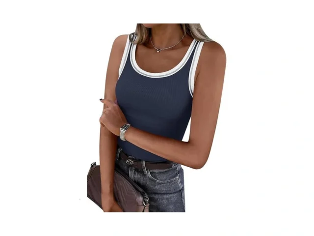 Bellcoco Womens Sleeveless Scoop Neck Tank Top… Code