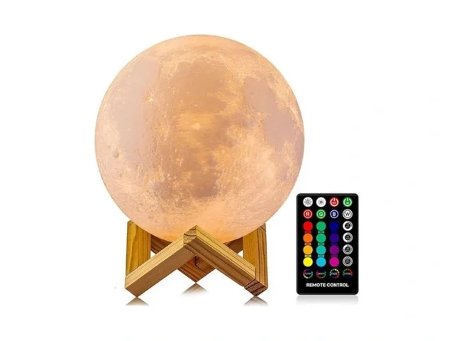 Logrotate Moon Lamp 16 Colors Led Night Light For… Code