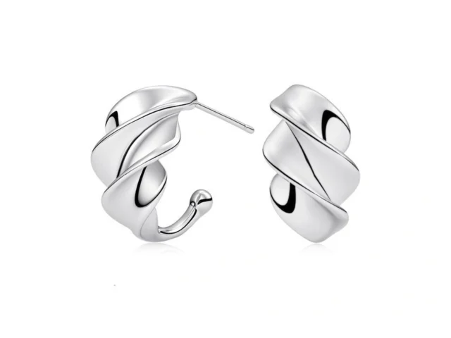 Eyeshock Small Hoop Earrings For Women Wide Half… Coupon