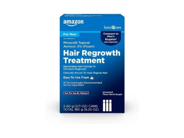 Amazon Basic Care Minoxidil Topical Aerosol 5 Foam… Coupon